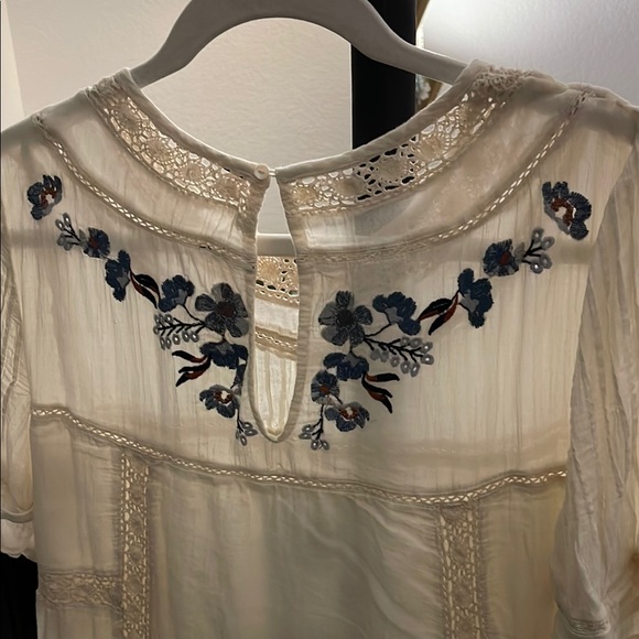 Free People Cream Lace Dress - Picture 6 of 15